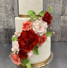 Load image into Gallery viewer, Custom Wedding Cakes by Celena's Bakery