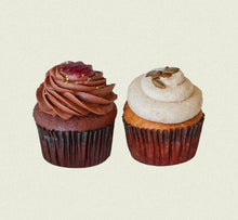 Load image into Gallery viewer, Cupcakes with gluten free, soy free and sugar free options by Tori's Bakeshop