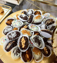 Load image into Gallery viewer, Chocolate Dipped & Stuffed Dates by Zeinab Saidoun Mezher