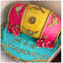 Load image into Gallery viewer, Dholki Cakes by Hena Tayyab	